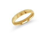 14k YG Men's Wed, 4 mm