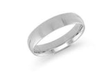 14k WG Men's Wed, 5 mm