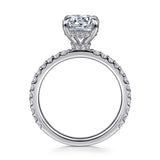 Classic Round Diamond Solitaire Semi-Mount