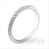 Parade Design 3/8 Ctw Diamond Wedding Band in 18K White Gold