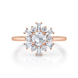 18K WG Diamond Engagement Ring 