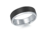 14k WG Men's Wed, 7 mm