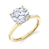 14K YG Diamond Semi-Mount Ring