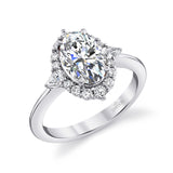 14k WG Diamond Semi Mount Ring