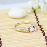 14K YG Diamond Semi Mount Ring