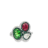 Tsavorite Garnet Ring