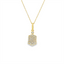Honeycomb Diamond Pendant