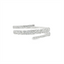 Diamond Bypass Fashion Ring