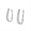 Diamond Hoop Earrings