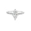 Marquise Diamond Hidden Halo Engagement Ring