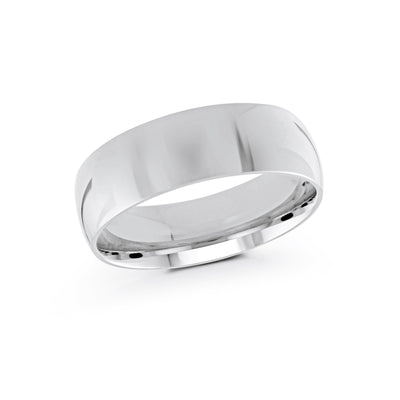 Men's High Polish Wedding Ring