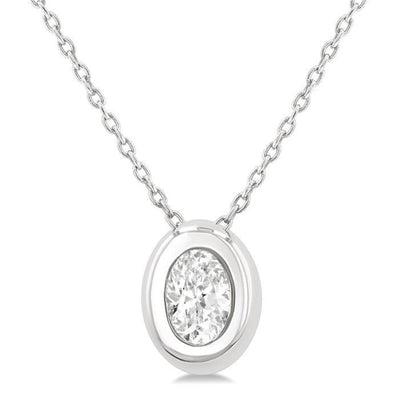 Diamond Solitaire Pendant