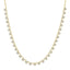 Diamond Cluster Station Necklace