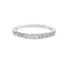 Diamond Straight Band Wedding Ring