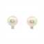 Pearl & Diamond Stud Earrings