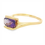 Amethyst Bypass Fashion Ring