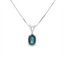 Sapphire & Diamond Pendant