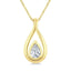 Diamond Teardrop Pendant