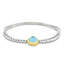 Sterling Silver Blue Topaz Bracelet