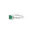 Emerald & Diamond Fashion Ring