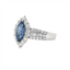 Sapphire & Diamond Fashion Ring