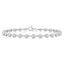 Platinum Diamond Station Bracelet