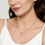 Diamond Teardrop Paperclip Necklace