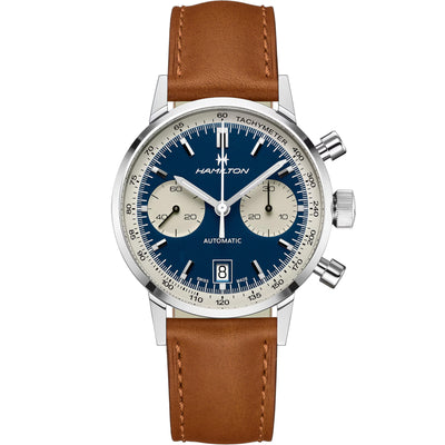 Hamilton American Classic "Intra-Matic Auto Chrono" Watch, 40 mm