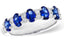 Sapphire & Diamond Fashion Ring