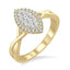 Lovebright Marquise Shape Diamond Engagement Ring