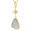 Australian Opal & Diamond Pendant