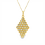 Honeycomb Diamond Pendant