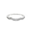 Diamond Contour Wedding Ring