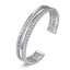 Bujukan Sterling Silver Bangle Bracelet