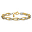 Oval Fancy Link Bracelet