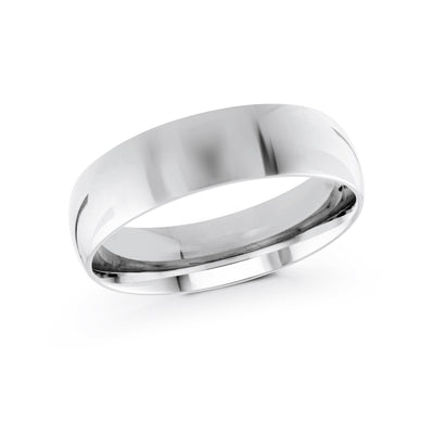 Men's High Polish Wedding Ring