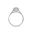 Cushion Diamond Double Halo Engagement Ring