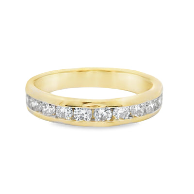 Channel Set Anniversary Ring
