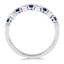 Sapphire & Diamond Stackable Ring