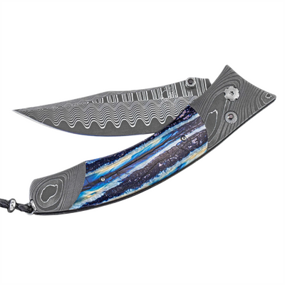 Collector's Contour 'Blue Wave' Pocketknife