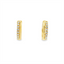 Diamond Huggie Hoop Earrings