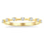 Station Diamond Stackable Ring