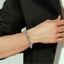 Sterling Silver 8 mm Hollow Link Bracelet