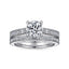Alternating Diamond Wedding Ring