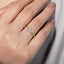 Bujukan Diamond Bypass Fashion Ring
