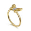 Diamond Butterfly Fashion Ring