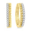 Diamond Hoop Earrings