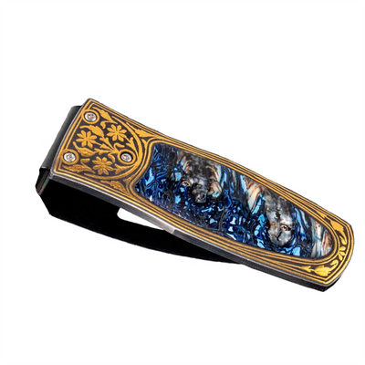 Collector's Cobalt Money Clip