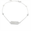 Honeycomb Diamond Station Bracelet
