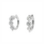 Diamond Huggie Hoop Earrings